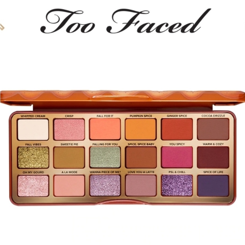 Limited Edition Scented: Too Faced Pumpkin Spice Eye Shadow Palette - Picture 4 of 13